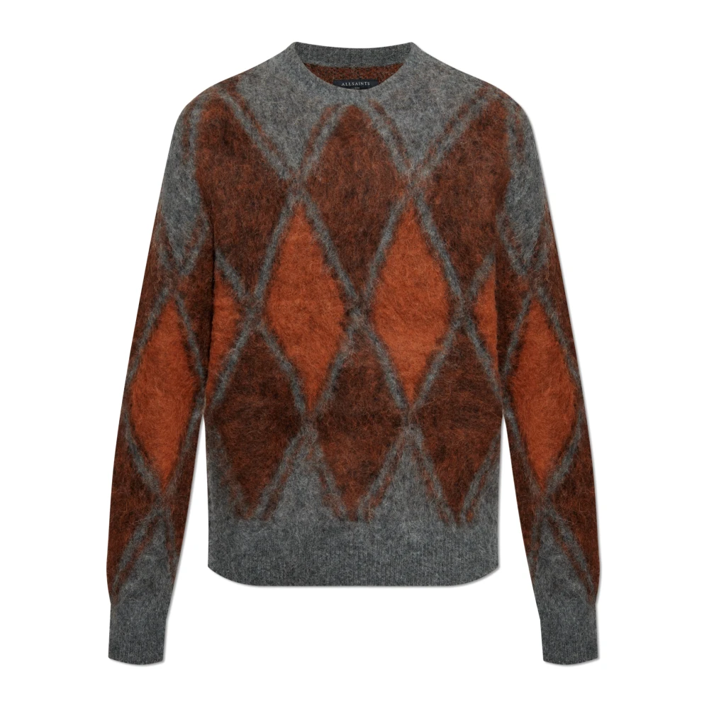 AllSaints Trui Mord Gray Heren