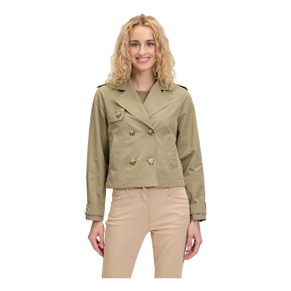 Betty Barclay Veelzijdige Blazer met Lange Mouwen Green Dames