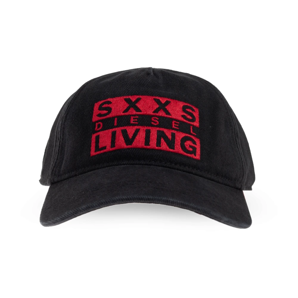 Diesel Uomo Nero Accessori, M, New,