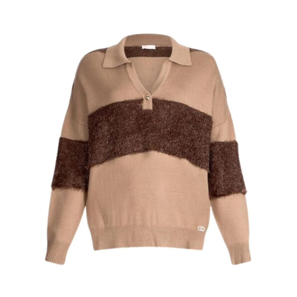 Liu Jo Donna Marrone Maglie, 2XS, New,