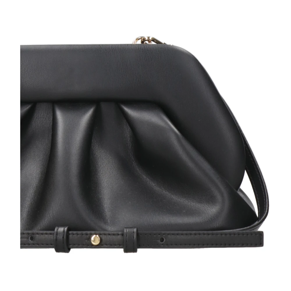 THEMOIRè Vegan Stof Clutch Tas Zwart Black Dames