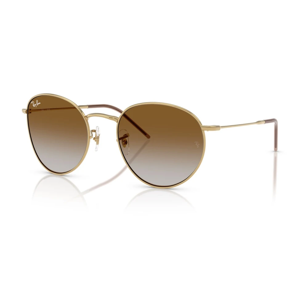 Ray-Ban Unisex Yellow Sunglasses, 53 Mm, Round Reverse Sunglasses