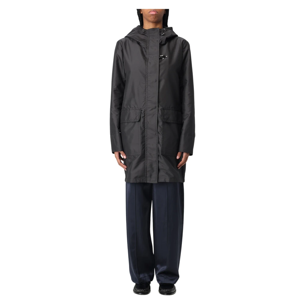 Fay - Coats > Parkas - Black - Fay - Modalova