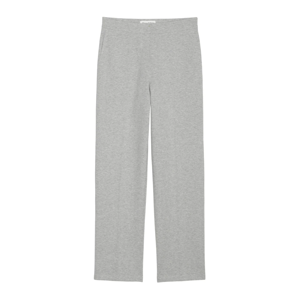 Marc O'Polo Reguliere chino-stijl jerseybroek Gray Dames