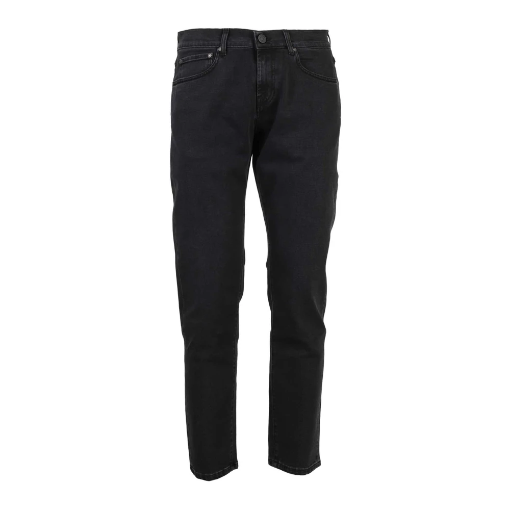Tela Genova Denim en Linnen Mode Black Heren
