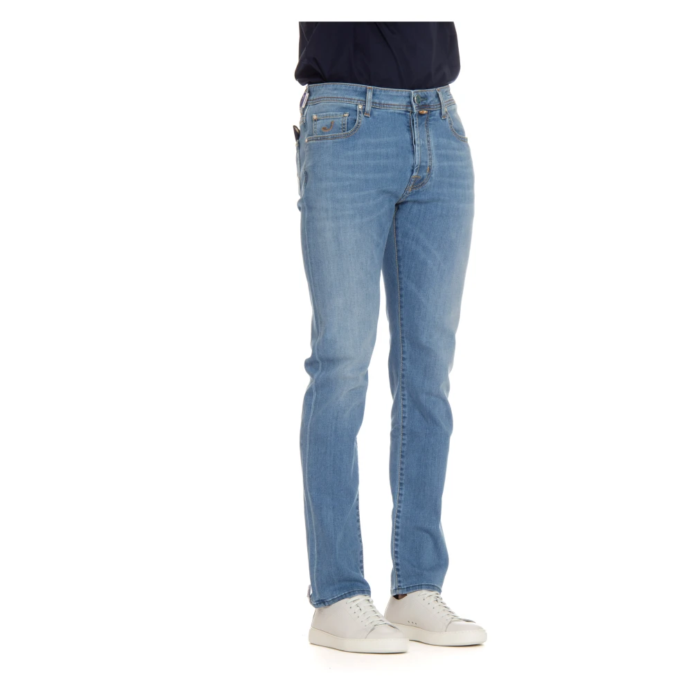 Jacob Cohën Denim Jeans Klassieke Pasvorm Blue Heren