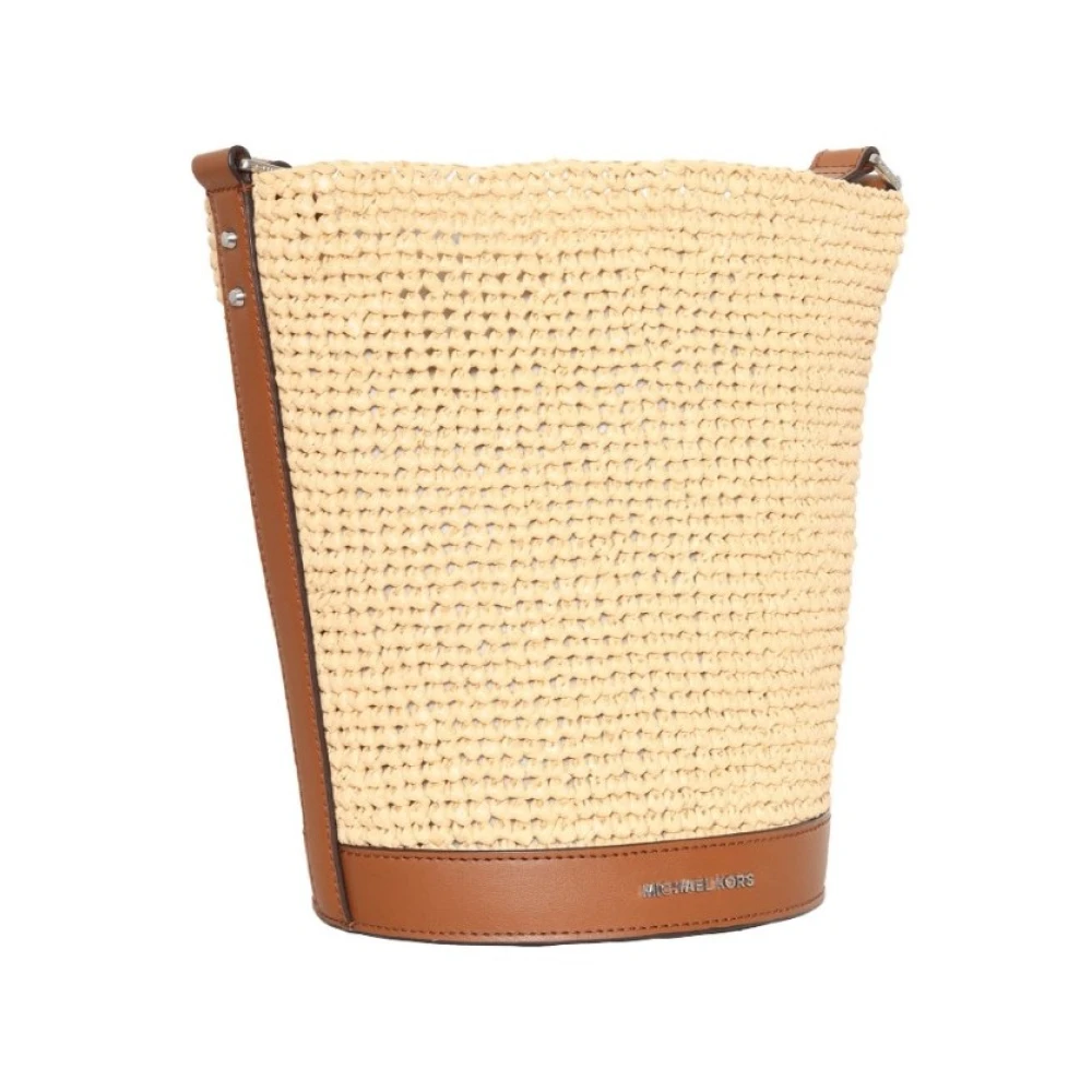 Michael Kors Stijlvolle Tote Tas voor Vrouwen Beige Dames