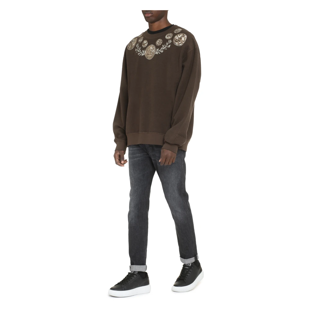 Dolce & Gabbana Sweatshirts & Hoodies Brown Heren
