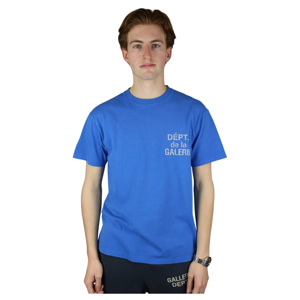 Gallery Dept. Royal Blue French Tee Blue Heren