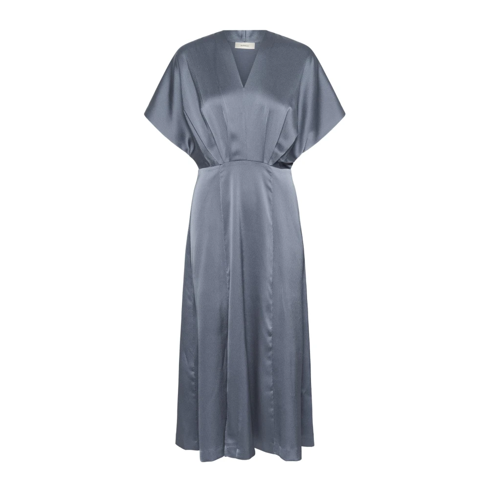 Inwear Blue Sendraiw Dress - Female - Midi Dresses - S - Dresses