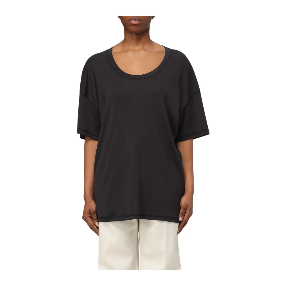 Lemaire - Tops > T-Shirts - Black - Lemaire - Modalova