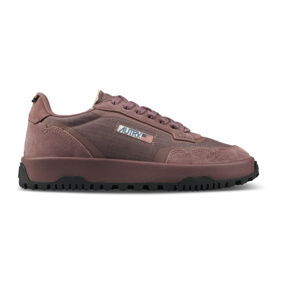 Autry Women's Brown Wildpace Low Trainers - Sneakers - 6 Uk - Shoes