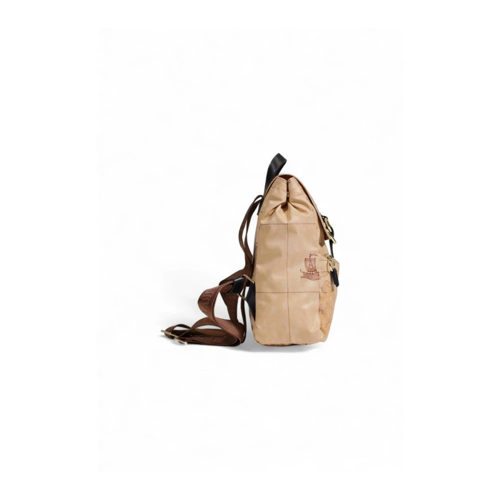 Alviero Martini 1a Classe Beige Blend Rugzak Dames Tassen Collectie Beige Dames