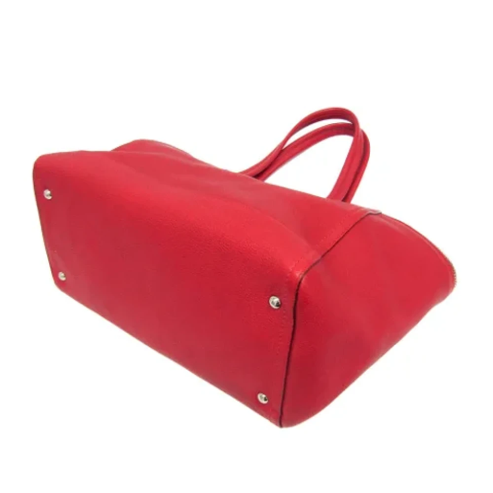 Salvatore Ferragamo Pre-owned Leather totes Red Dames