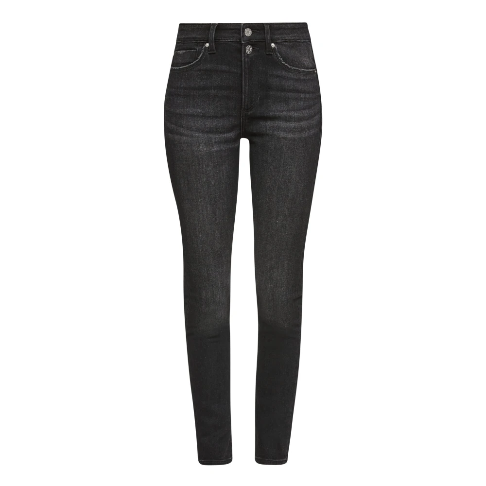 s.Oliver Zwarte Skinny Jeans Black Dames