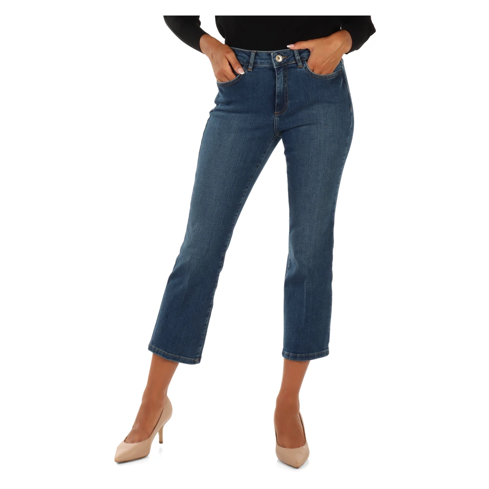 Emme DI Marella Ibisco Five-Pocket Jeans Blue Dames