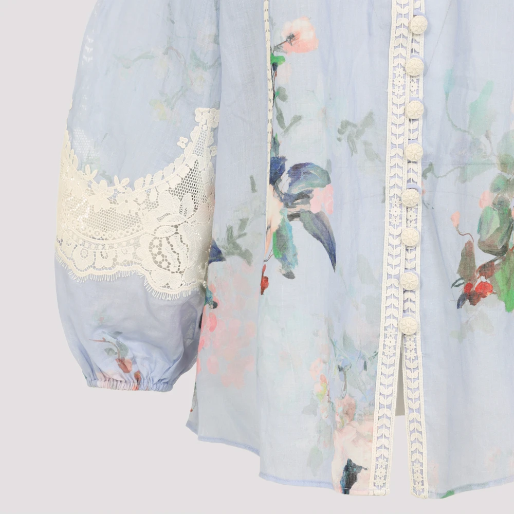 Zimmermann Bloemen Kant Blouse Multicolor Dames