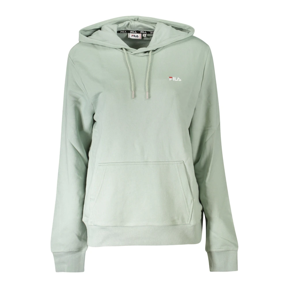 Fila Groene hoodie met geborduurd logo Green