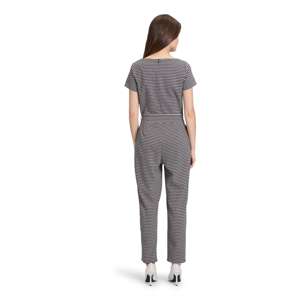 Betty Barclay Polka Dot Jumpsuit met Zakken Multicolor Dames
