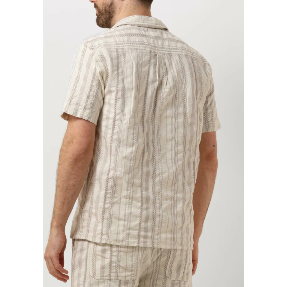 Anerkjendt Heren Casual Beige Overhemd Beige Heren
