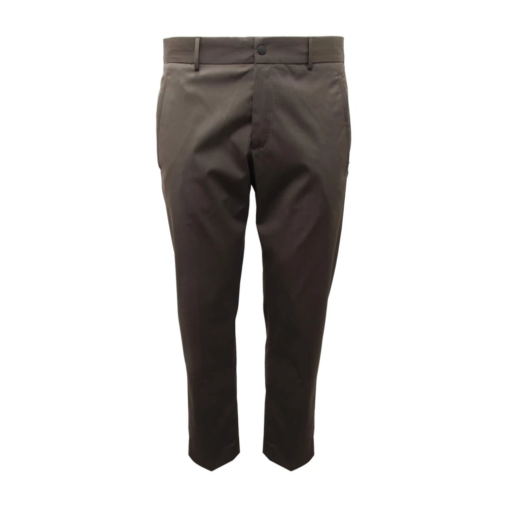 Pt01 Grön Ullblandade Byxor Sigma Stretch