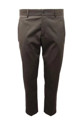 Grön Ullblandade Byxor Sigma Stretch