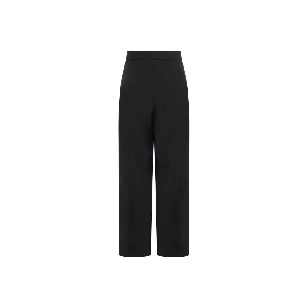 Raquel Diniz Elena High-Waisted Broek met Voorsluiting Black Dames