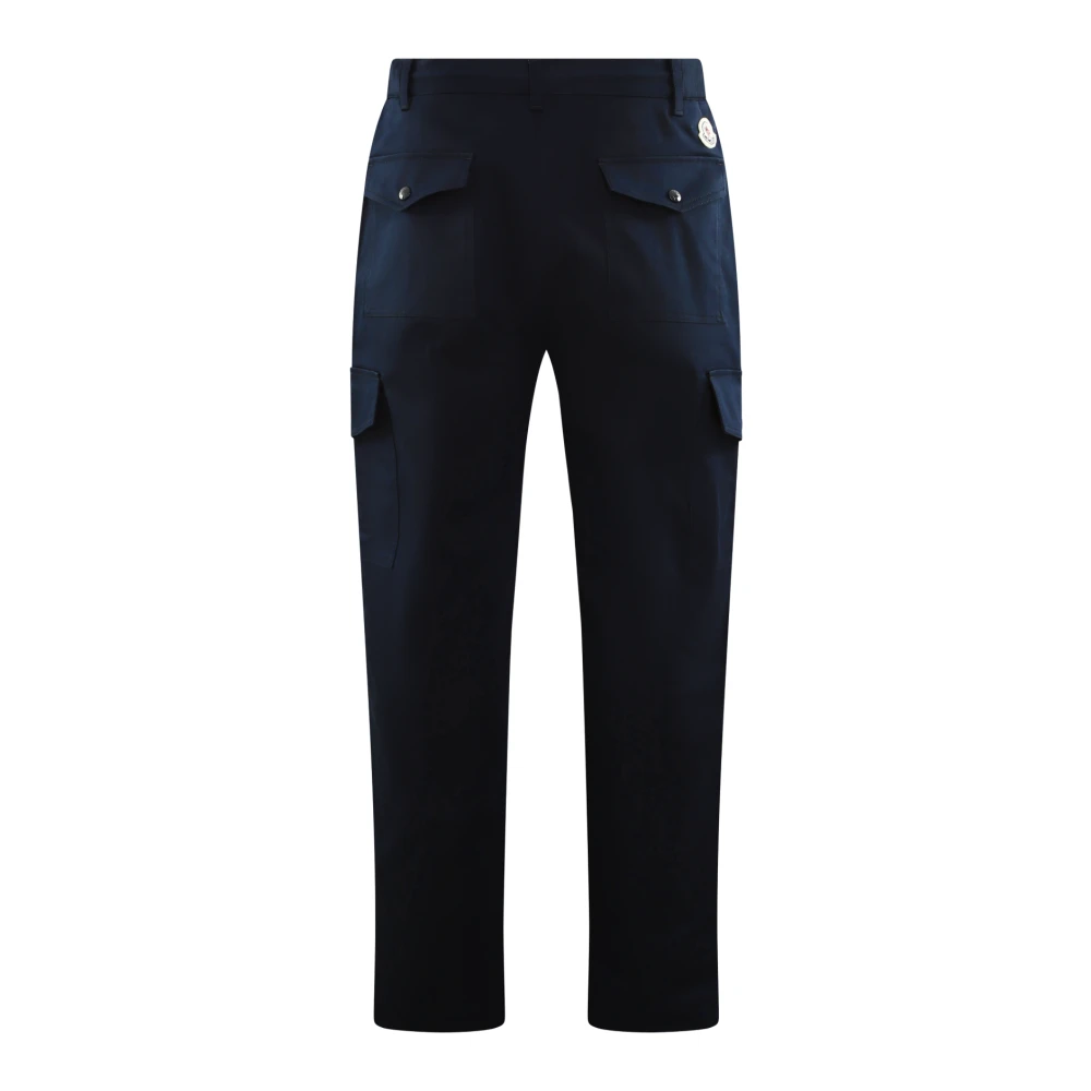 Moncler Heren Stijlvolle Broek Blue Heren