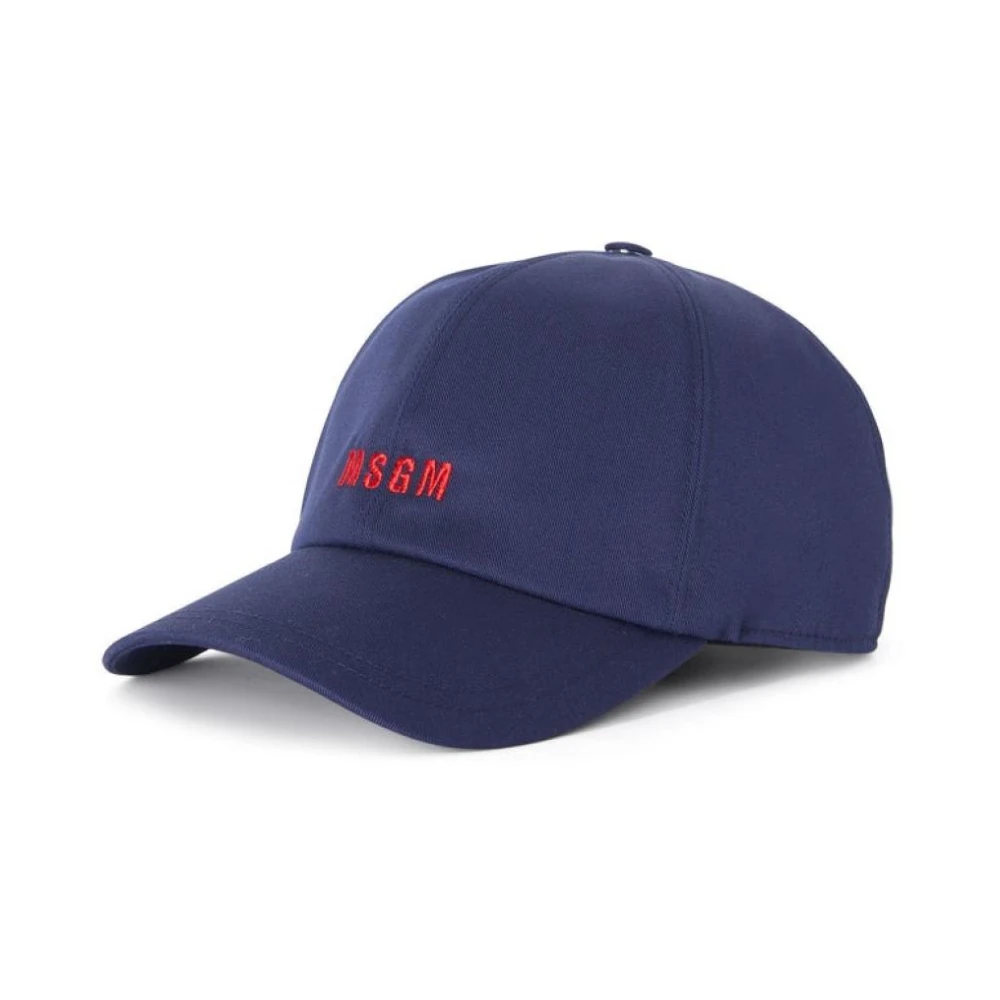 Msgm Polyester hoeden Blue Heren