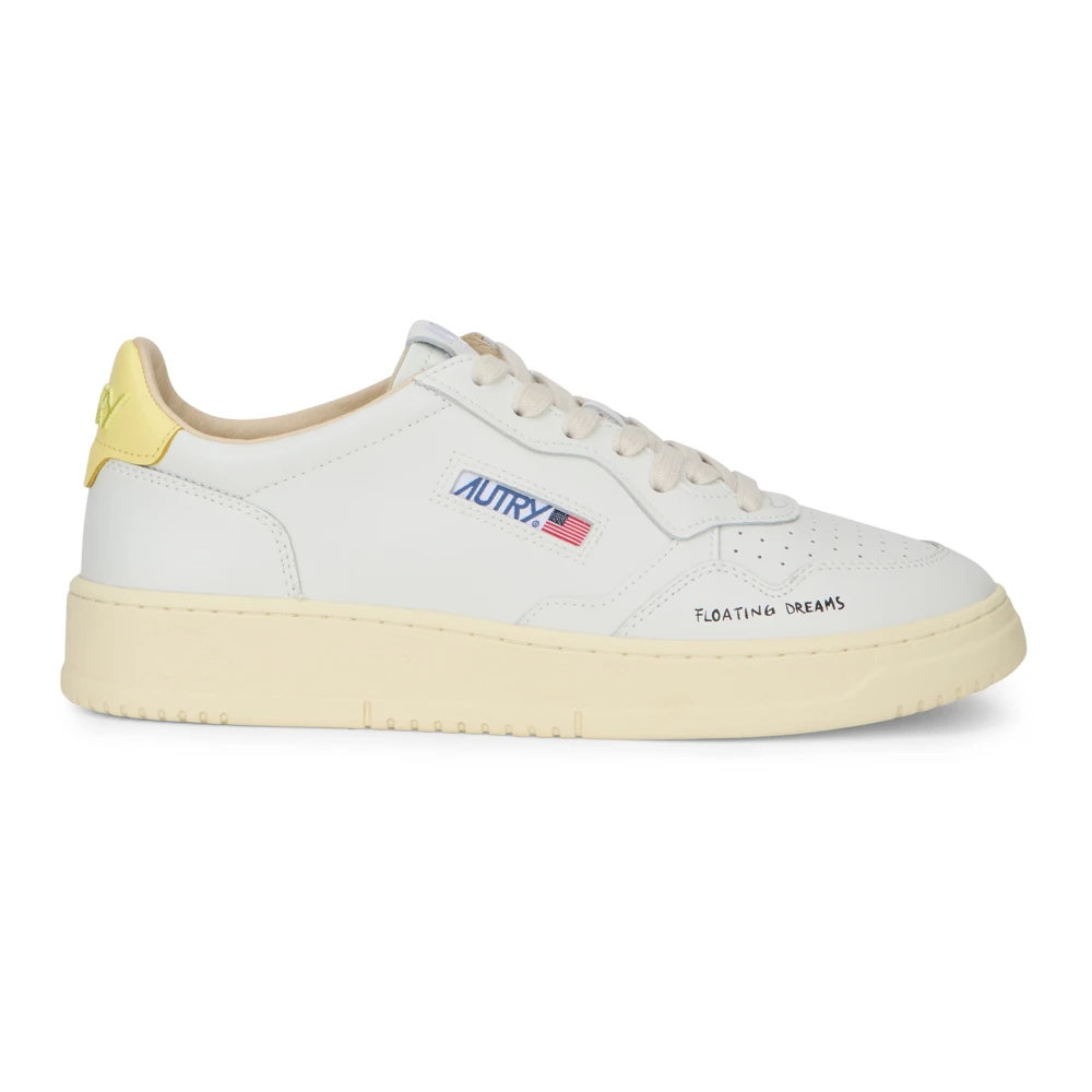 Autry Men's White Medalist Low Sneaker, Sneakers, 7 Uk, Shoes