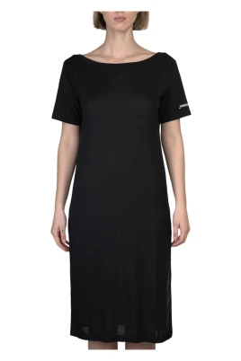 Elegant Back Vent Dress in
