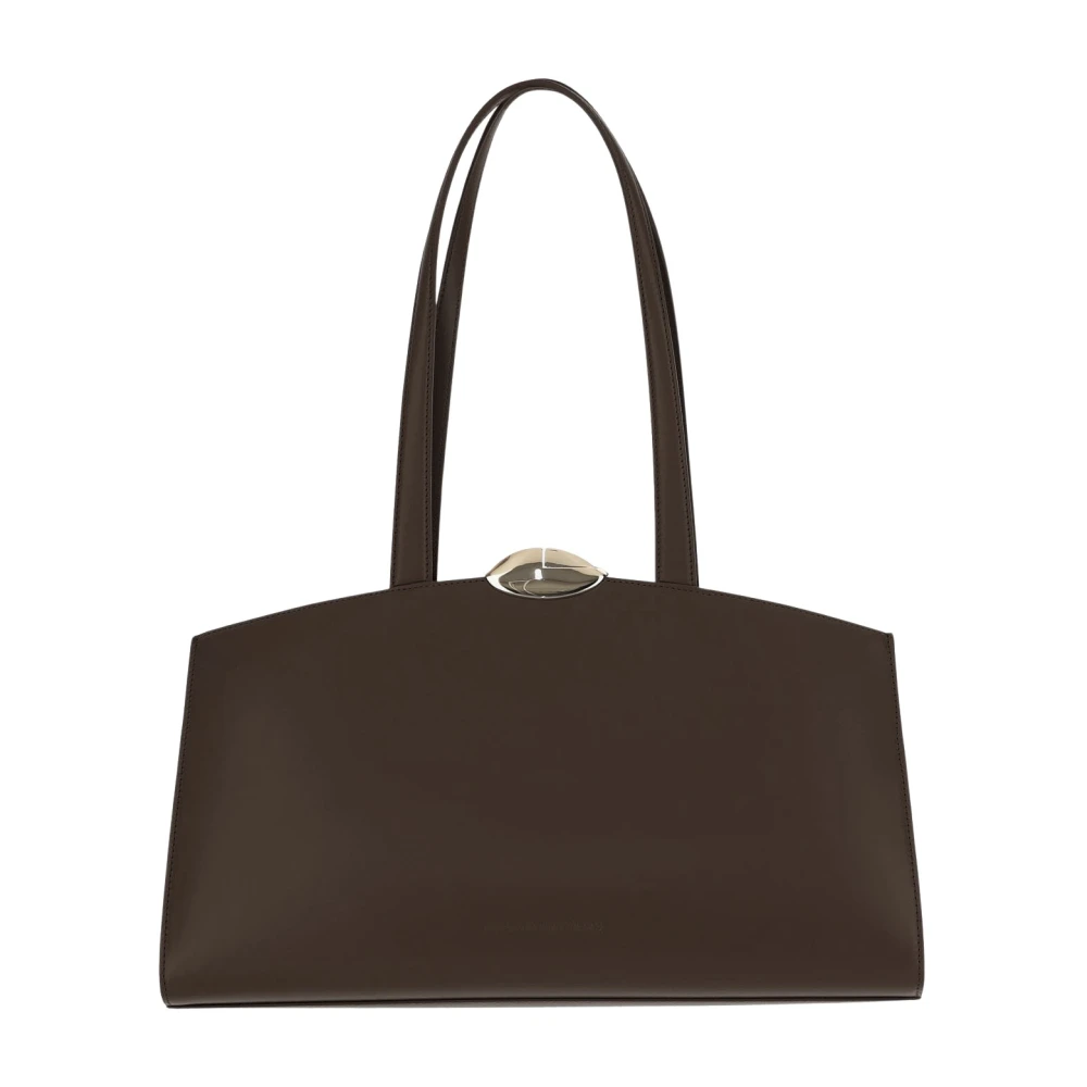Benedetta Bruzziches Women's Brown Leather Bag With Top Handles