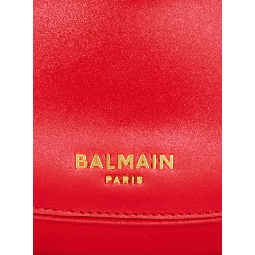 Balmain Kleine Jolie Madame tas in doosleer Red Dames