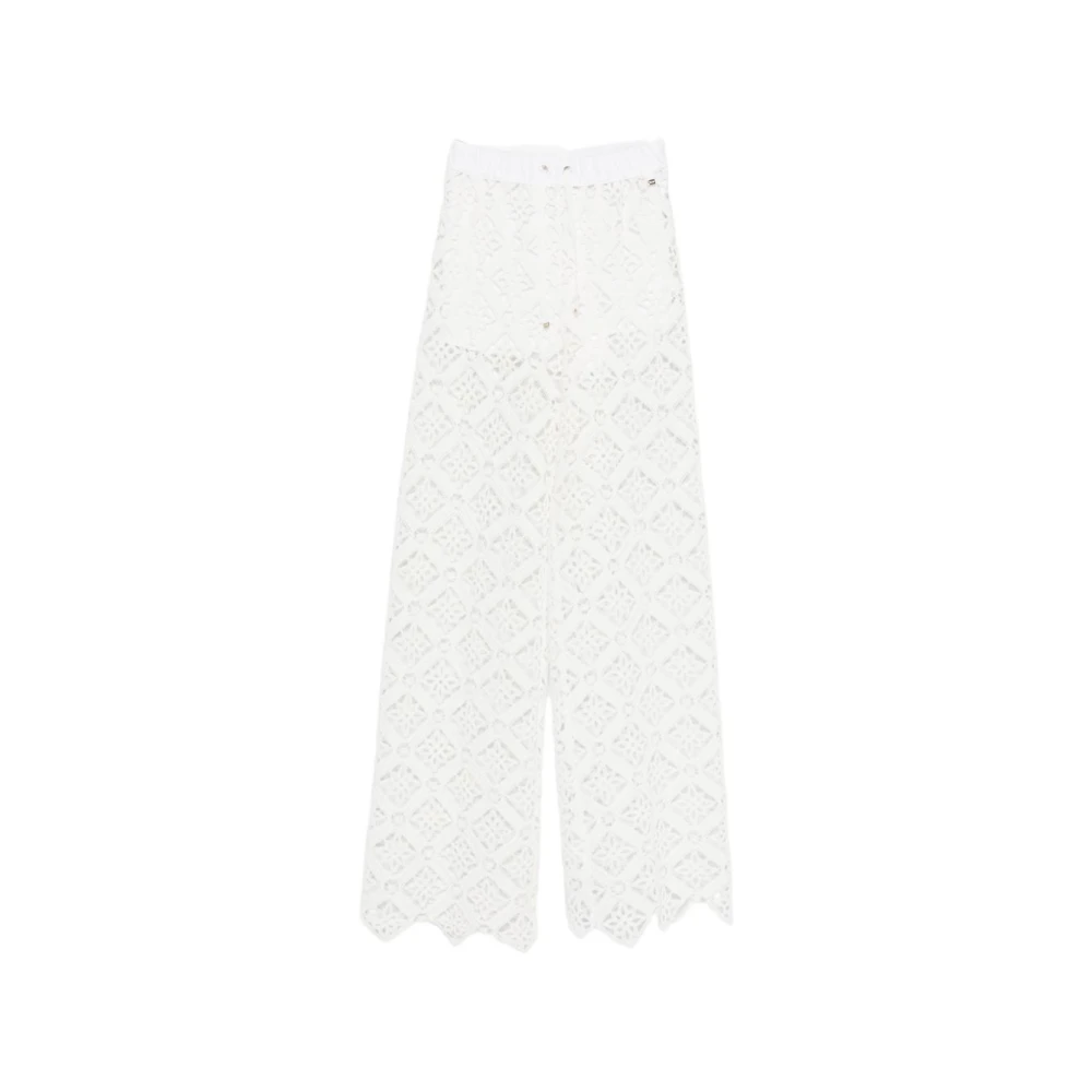 Herno Donna Bianco Pantaloni, S, New,