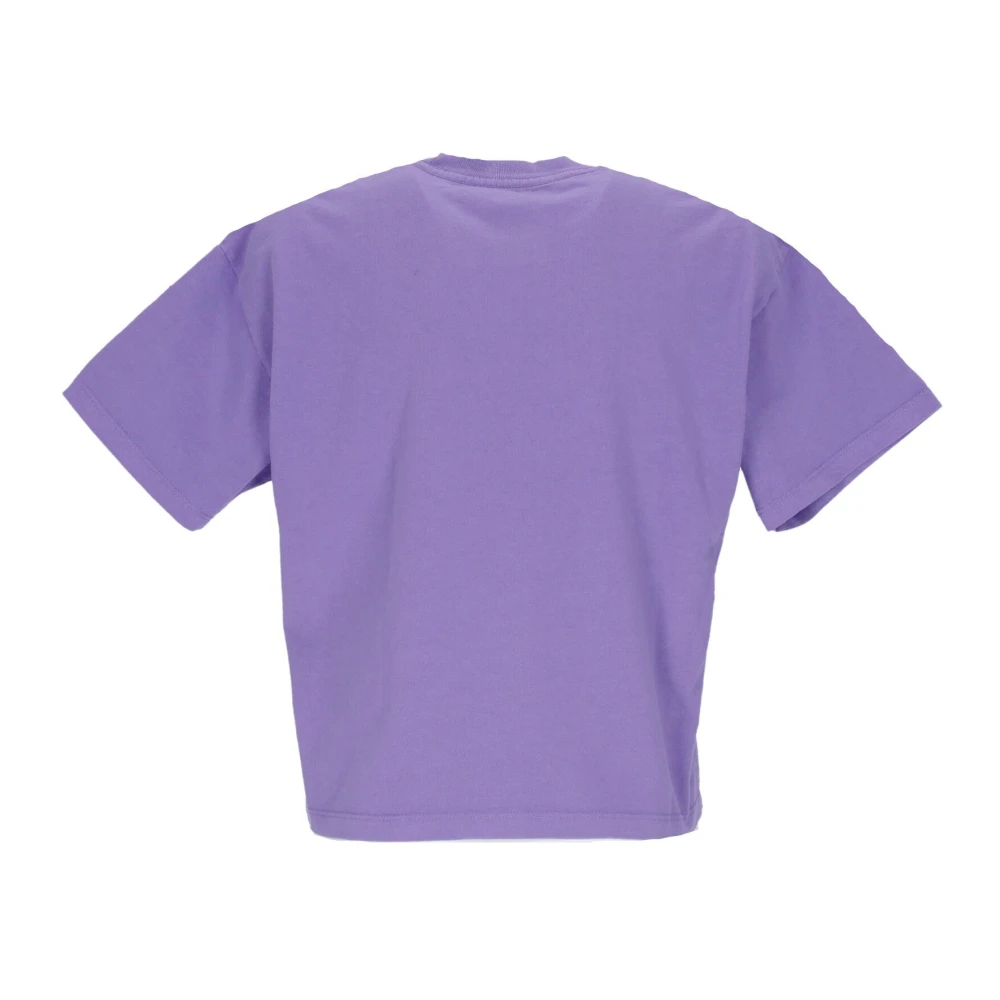 Obey Lavendel Tuinbessen Crop Tee Dames Purple Dames