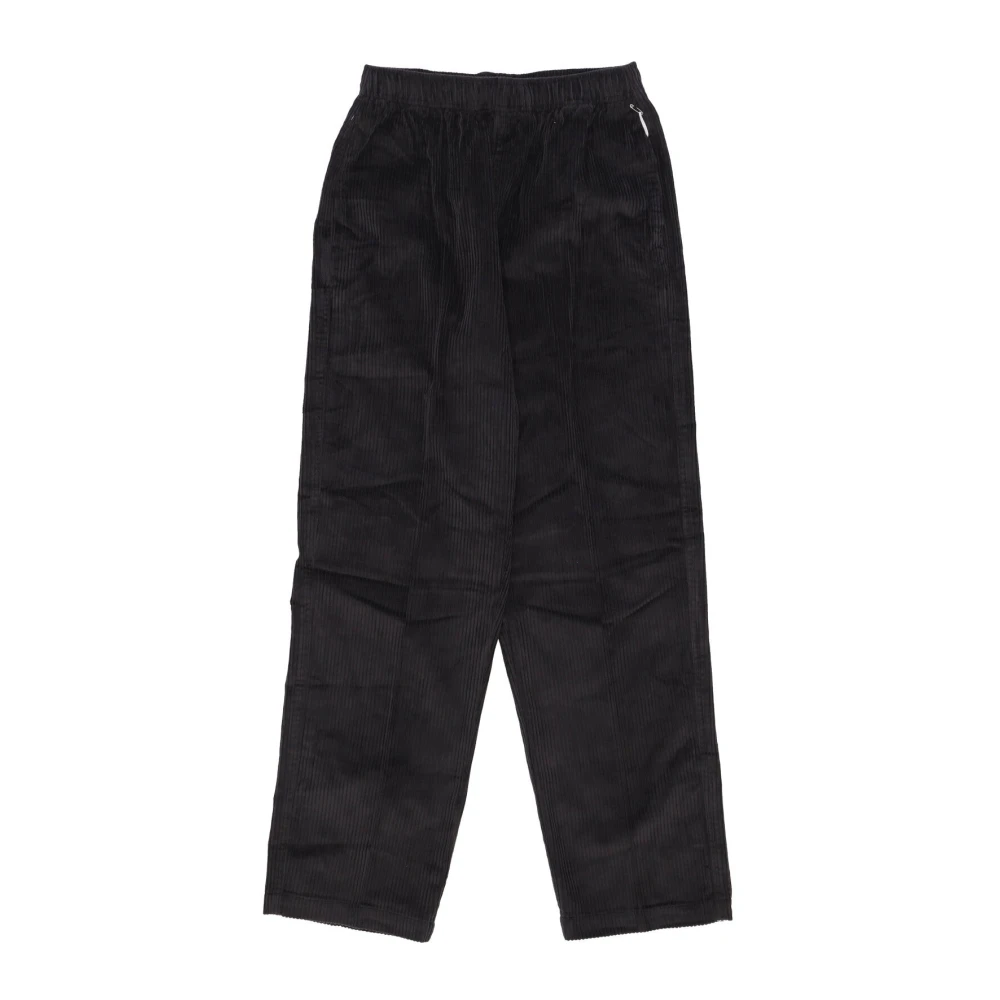 Obey Fluweel Herenbroek Black Heren