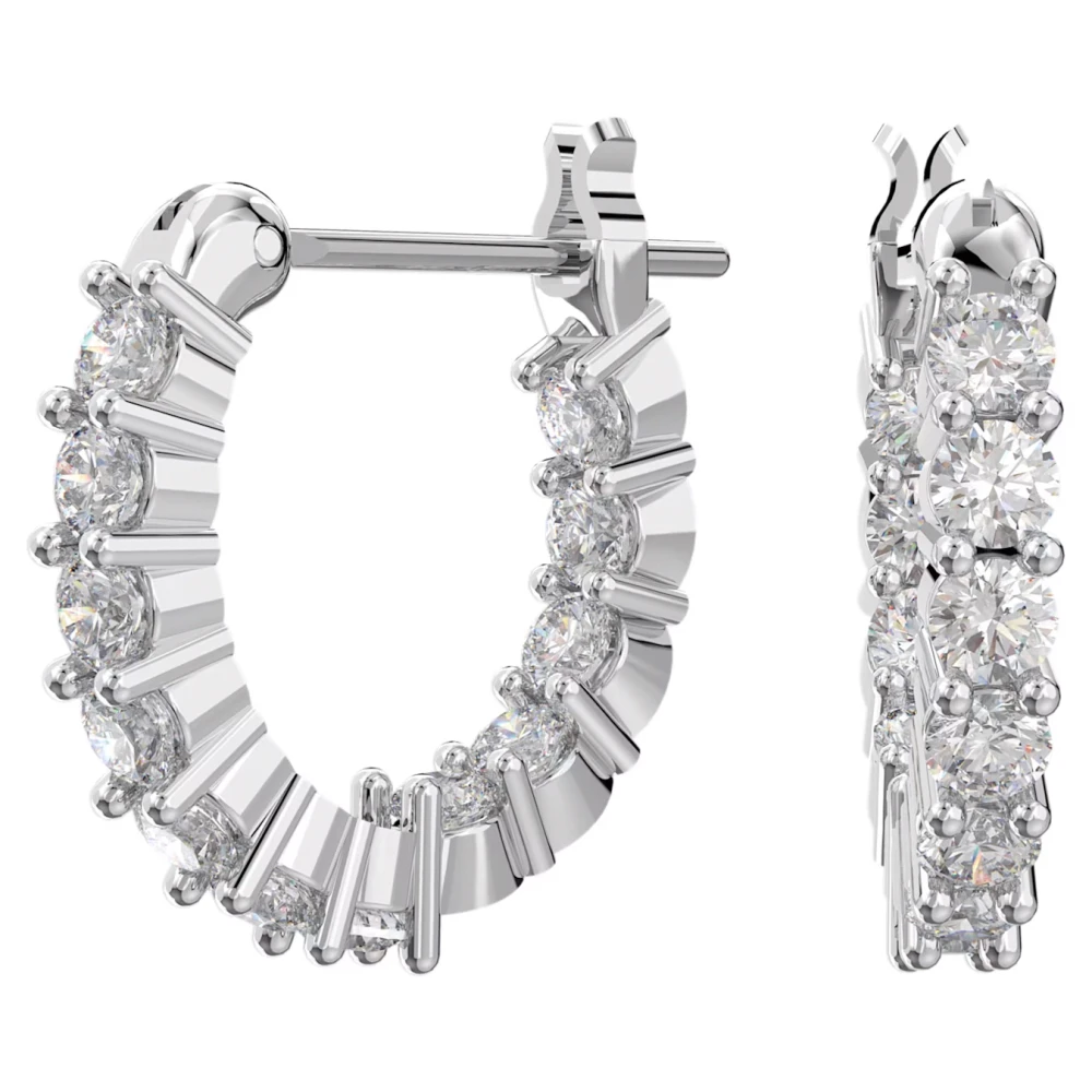 Swarovski Women's White Vittore Stone Earrings