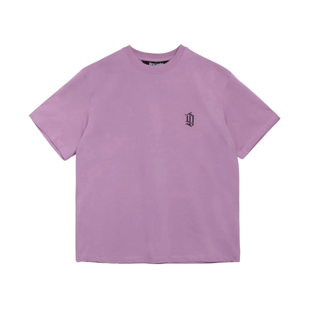 Juicy Couture Myloe Unisex T-shirt Dirty London Regal Orchid Purple Heren