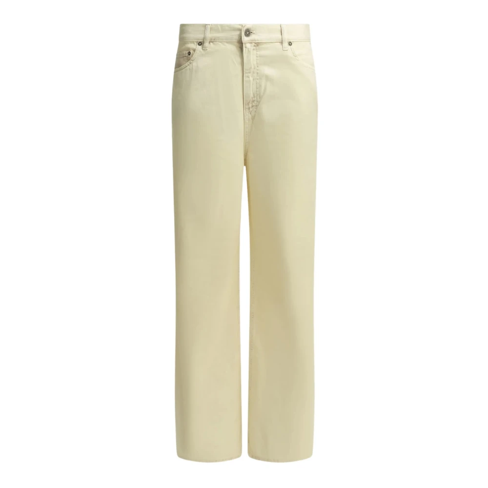 Golden Goose Vrouw Geel Jeans Dames, W27, Katoen, Melody Boyfriend Jeans