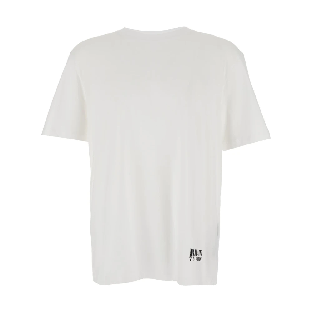 Balmain - Tops > T-Shirts - White - Balmain - Modalova