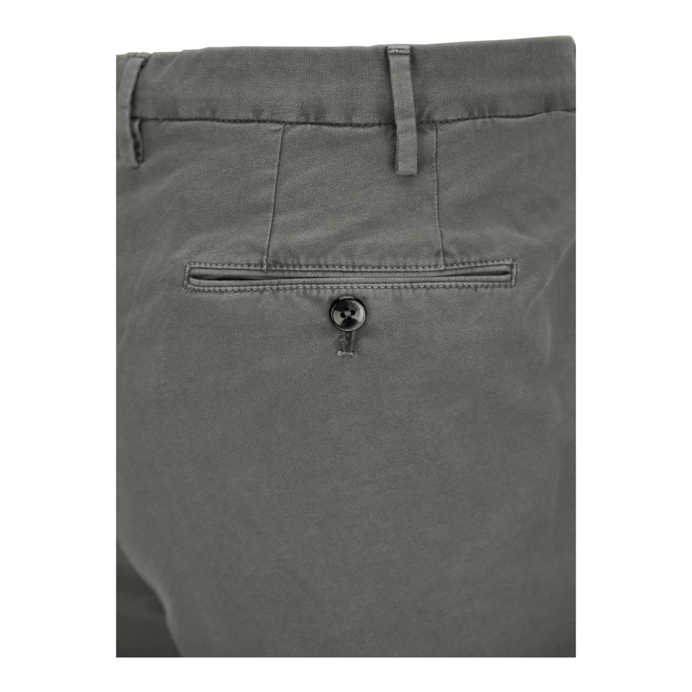 PT Torino Heren Broek met Knoopsluiting Gray Heren