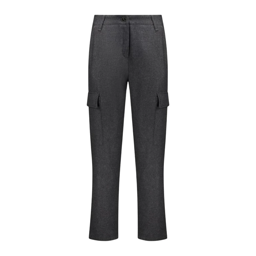 Emme Di Marella Women's Gray Canzone Trousers