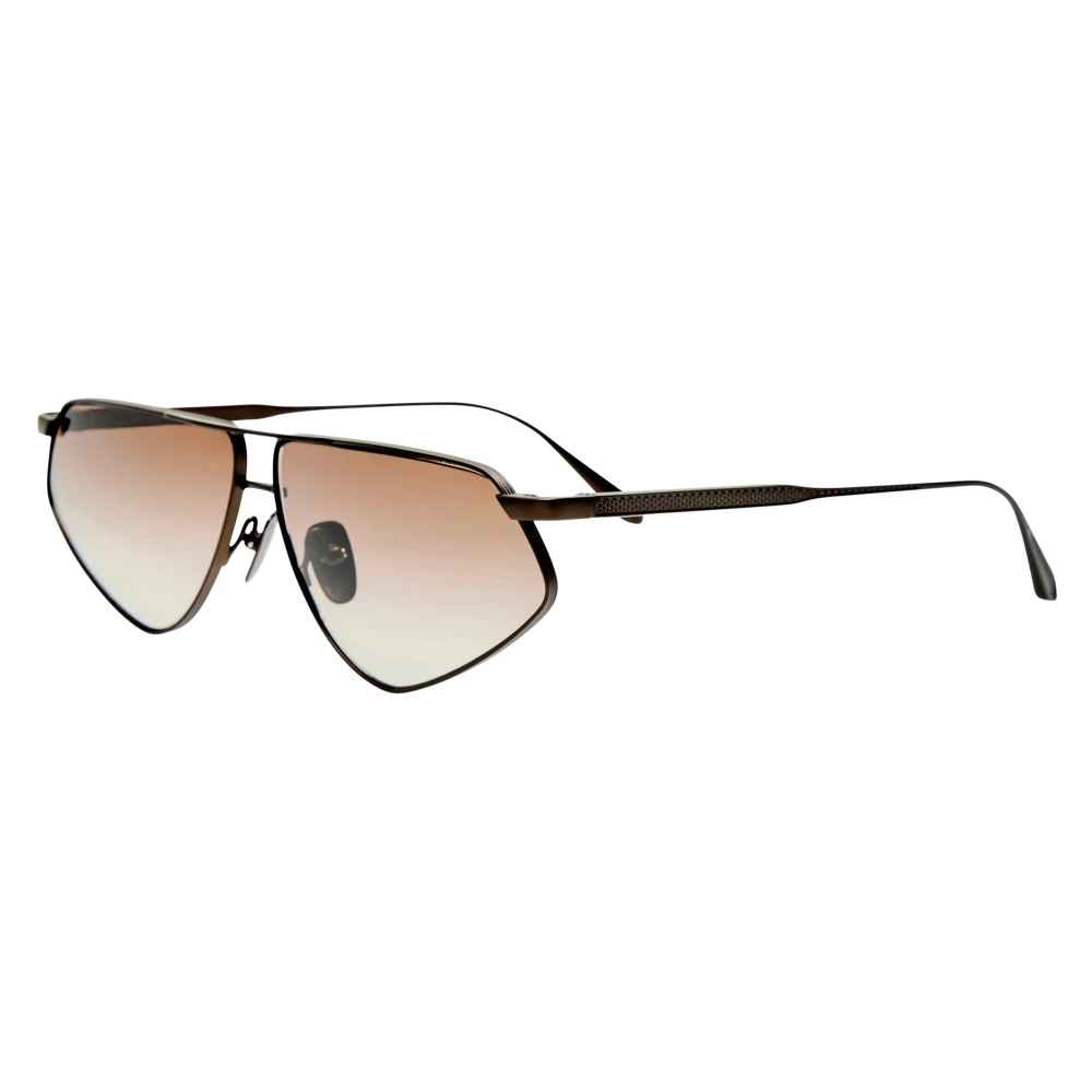 Linda Farrow Black Sunglasses, Unisex, 63 Mm, Sunglasses
