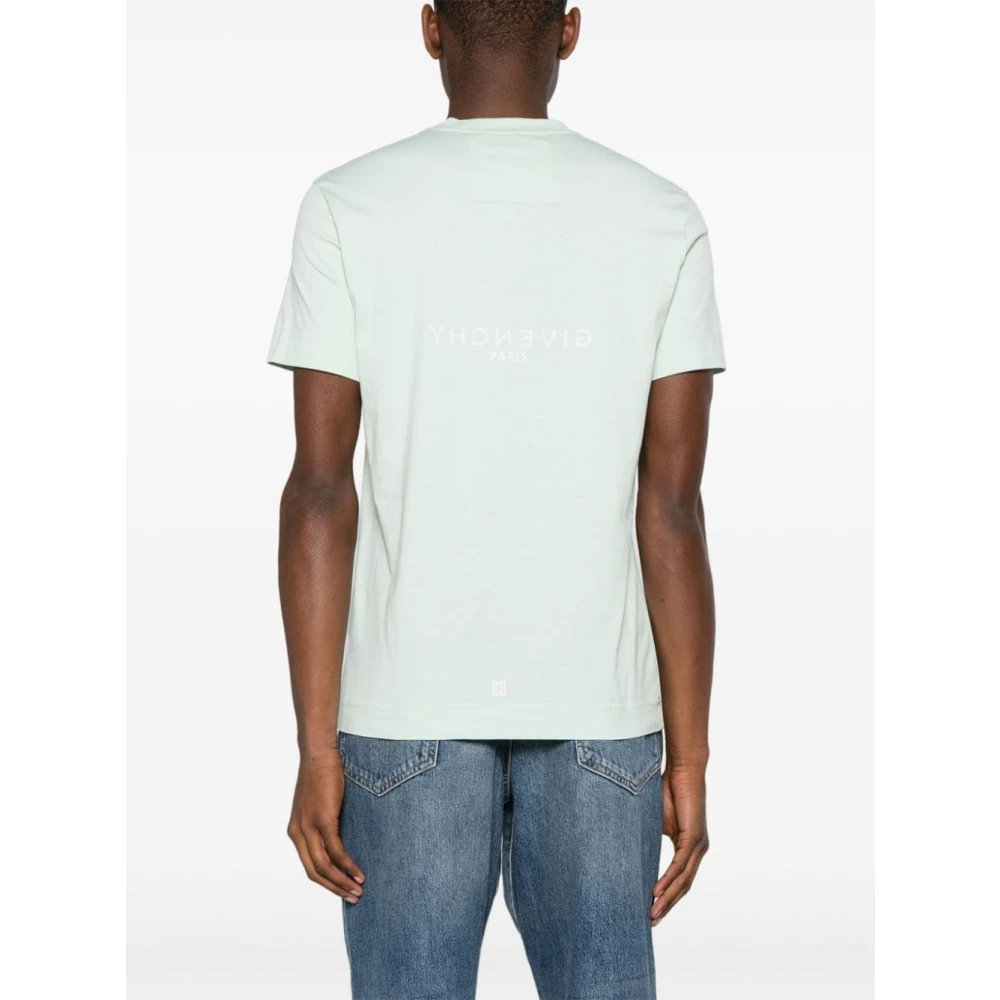Givenchy T-Shirts Green Heren