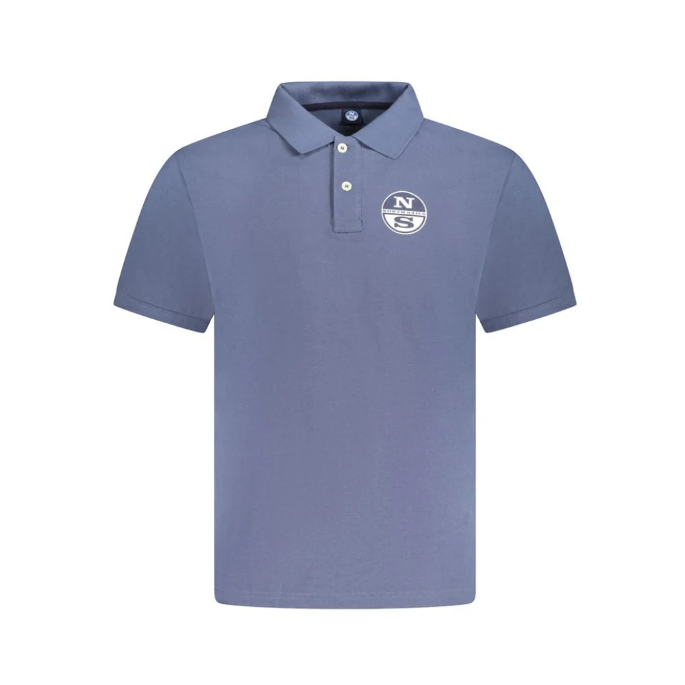 North Sails Men's Blue Polo Shirts, 2XL, Cotton Polo Shirt