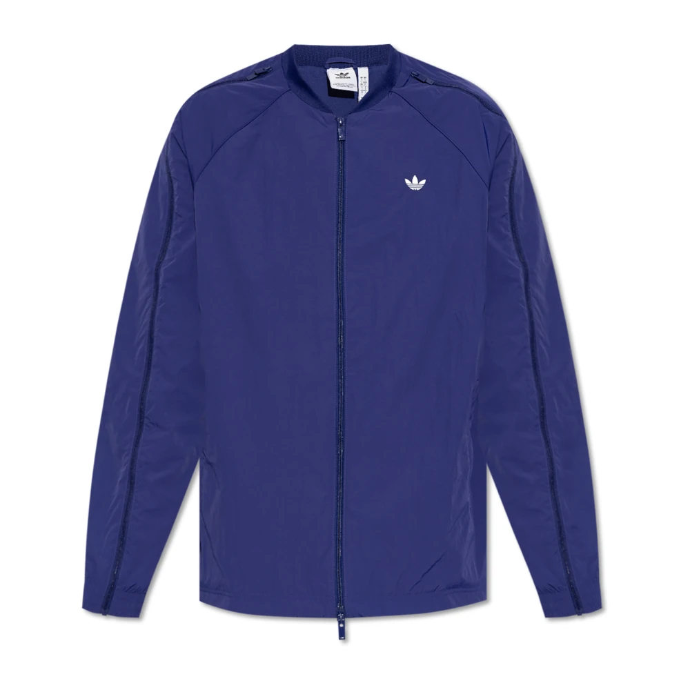 Adidas Originals Lichtgewicht jas met logo Blue Heren