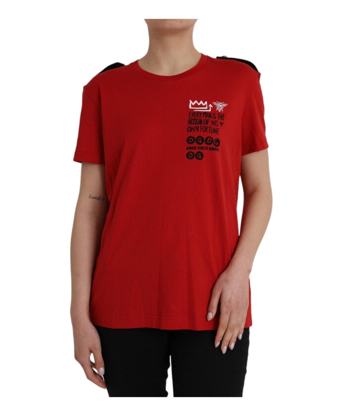 t-shirt-en-coton-rouge-a-motif-graphique