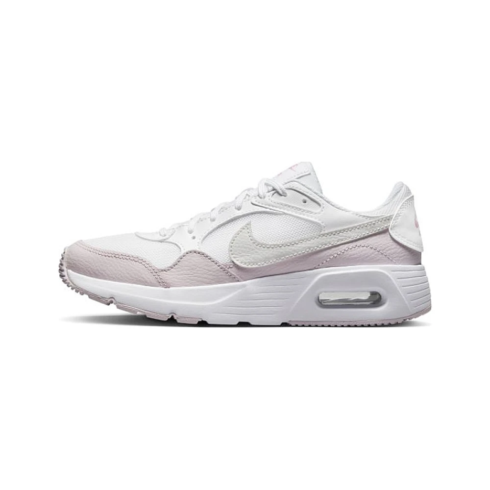 Nike Wit Roze Air Max Sneakers voor Kinderen White Dames