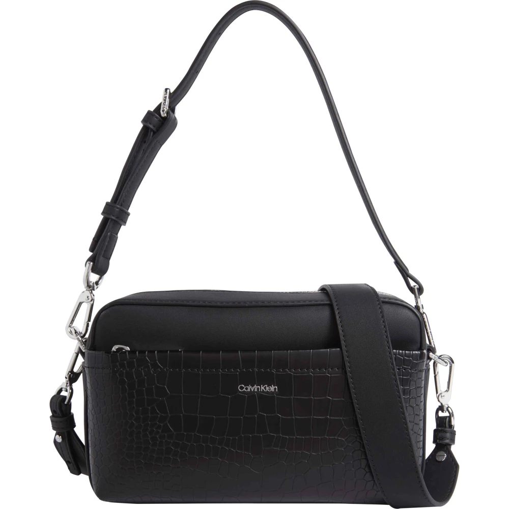 Calvin Klein Elegante Crossbody Tas Black Dames