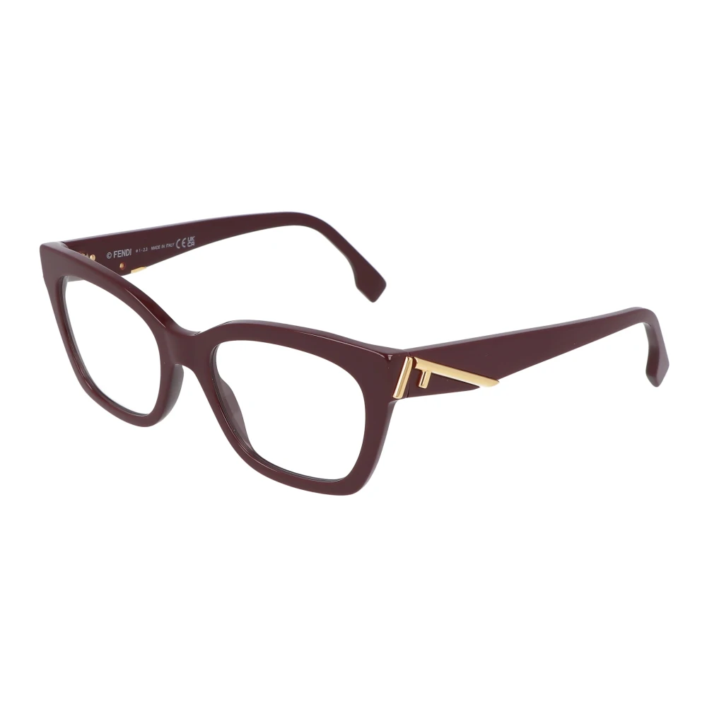 Fendi Kattenogen Bril Purple Dames